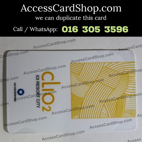 Clio 2 Residence @ IOI Resort City Access Card