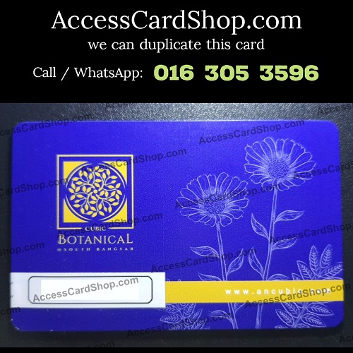 Cubic Botanical Residence Residensi Rimba @ Pantai Dalam KL Access Card