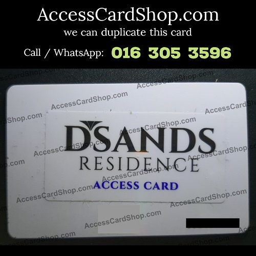 D'Sands Residence @ Old Klang Road Access Card