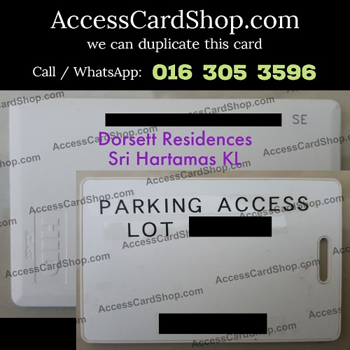 Dorsett Residences @ Sri Hartamas KL Access Card