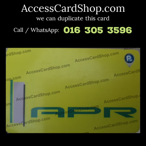 Duplicate Ampang Putra Residency (APR) Ampang Car Parking Lift Lobby Door Combo Access Card
