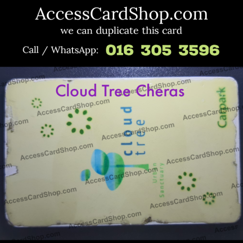 Duplicate Cloud Tree Cheras Car Parking Lift Lobby Door Combo Access Card