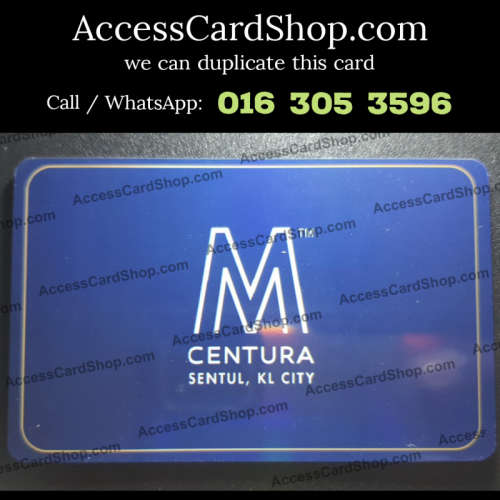 Duplicate M Centura Sentul KL City Car Parking Lift Lobby Door Combo Access Card