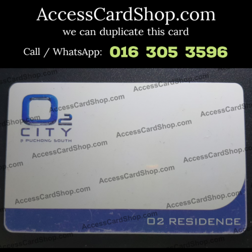 Duplicate O2 City Residence Seri Kembangan Car Parking Lift Lobby Door Combo Access Card