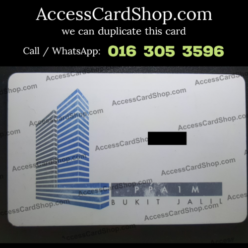 Duplicate-PPA1M-Bukit-Jalil-Car-Parking--Access-Card