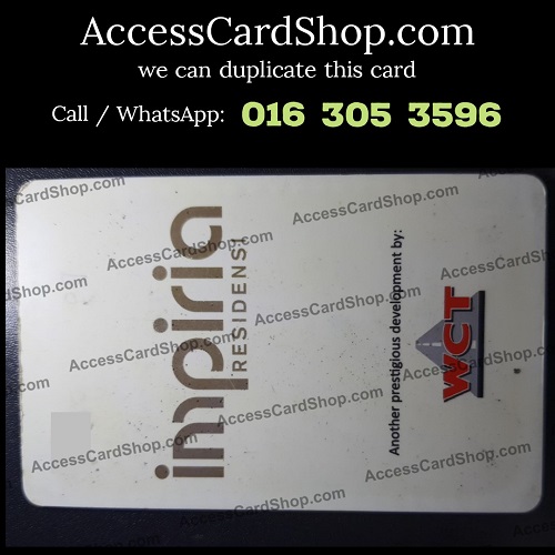 Impiria Residensi at Bandar Bukit Tinggi 2 Klang Selangor Access Card