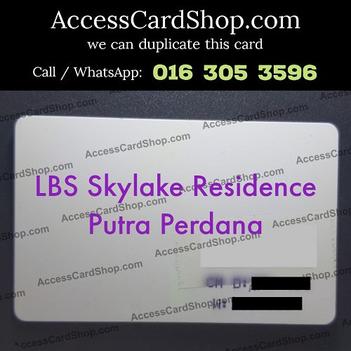 LBS Skylake Residence at Putra Perdana Selangor Access Card