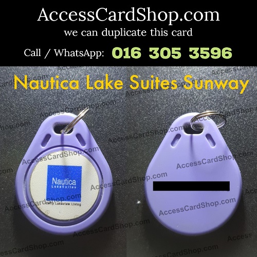 Nautica Lake Suites at Sunway South Quay Access Card