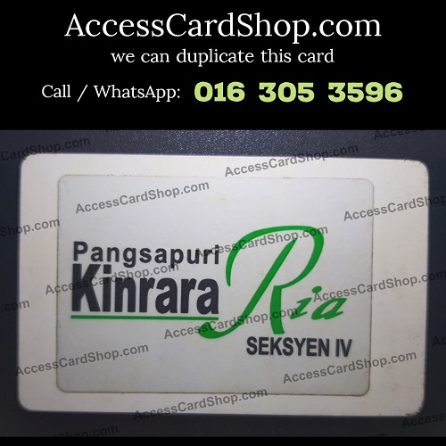PANGSAPURI KINRARA RIA SEKSYEN IV Access Card