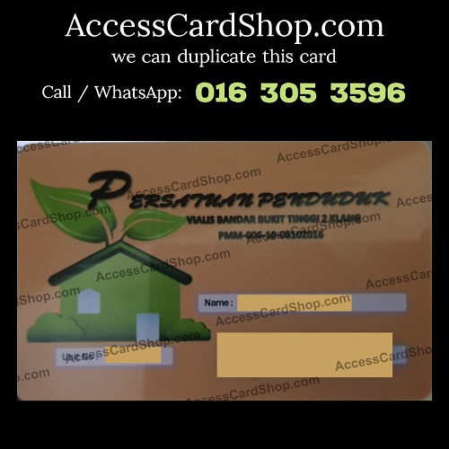 Persatuan Penduduk Taman Vialis @ Bandar Bukit Tinggi 2 Klang Access Card