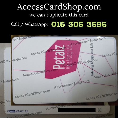 Petalz Residences @ Old Klang Road Access Card
