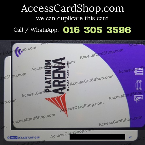 Platinum Arena @ Old Klang Road Access Card