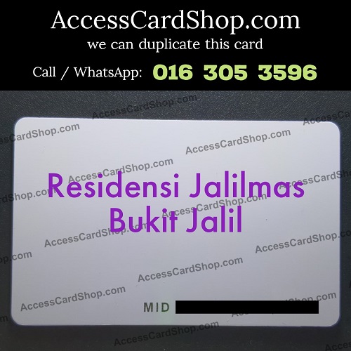 Residensi Jalilmas @ Bukit Jalil Access Card