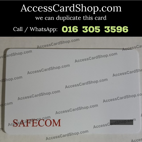 SAFECOM card