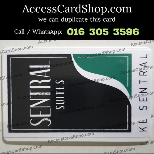 SENTRAL Suites Residences @ KL Sentral Access Card