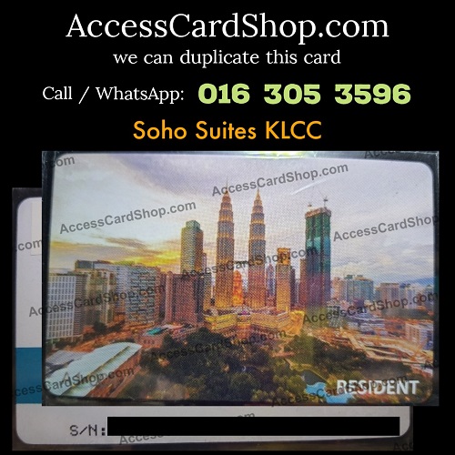 SOHO Suites KLCC @ Kuala Lumpur Access Card