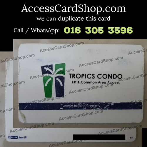TROPICS Condominium @ Petaling Jaya Access Card