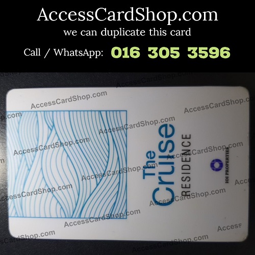 The Cruise Residence at Bandar Puteri Puchong Selangor Access Card