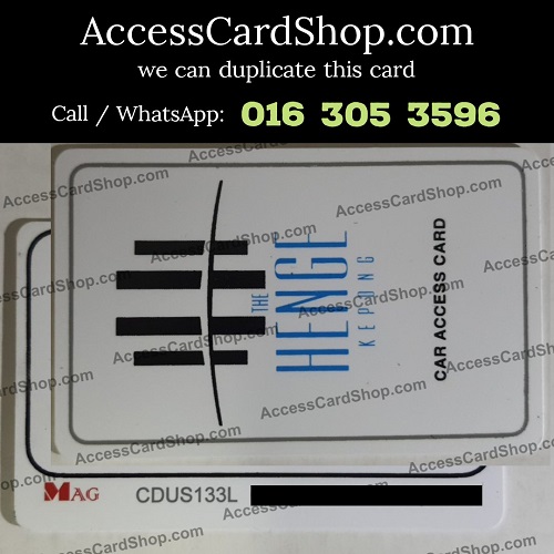 The Henge Condominium @ Kepong Access Card