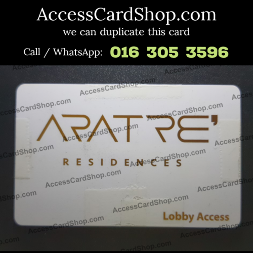 Duplicate Aratre Residences Ara Damansara Lift Lobby Door Access Card