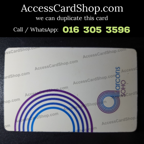 Duplicate Arcoris SOHO Mont Kiara Lift Lobby Door Access Card