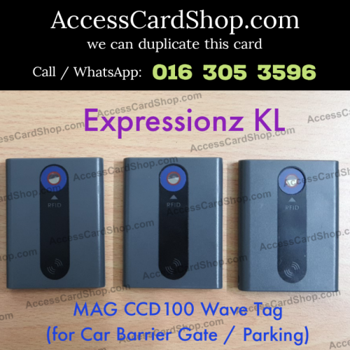 Duplicate Expressionz KLCC Kuala Lumpur Car Parking MAG CCD100 Tag Device