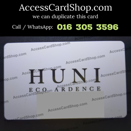 Duplicate HUNI Eco Ardence Setia Alam Lift Lobby Door Access Card