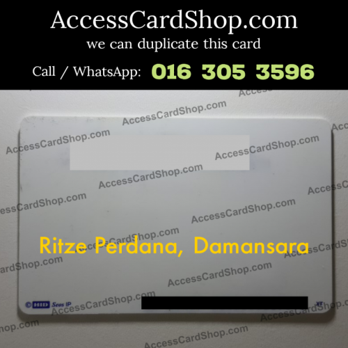 Duplicate Ritze Perdana Damansara Perdana Lift Lobby Door HID Seos Access Card