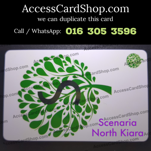 Duplicate Scenaria North Kiara Segambut Car Parking Lift Lobby Door Combo Access Card