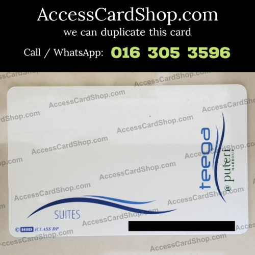 Duplicate Teega Suites @ Puteri Harbour Iskandar Puteri Lift Lobby Door HID iClass Access Card