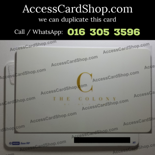 Duplicate The Colony KLCC Lift Lobby Door HID Seos Access Card