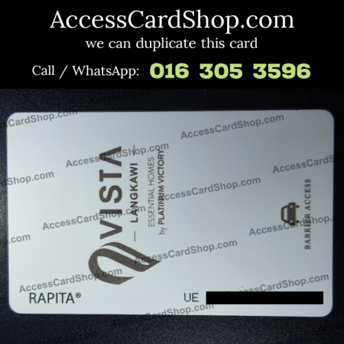 Duplicate Vista Langkawi @ Residensi PV 18 Setapak Car Parking RAPITA UE Access Card