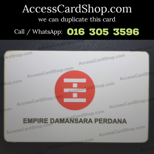 Duplicate Empire Residence Damansara Perdana Lift Lobby Door Access Card