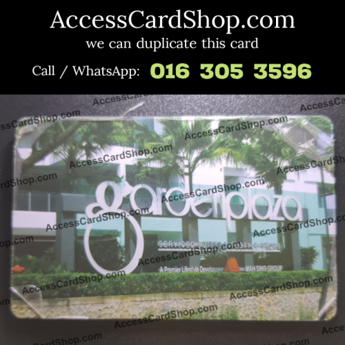 Duplicate Garden Plaza Cyberjaya Lift Lobby Door Access Card