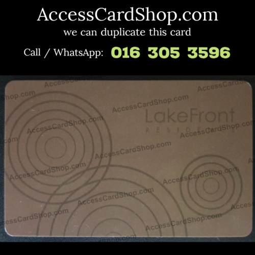 Duplicate Lakefront Residence Cyberjaya Lift Lobby Door Access Card