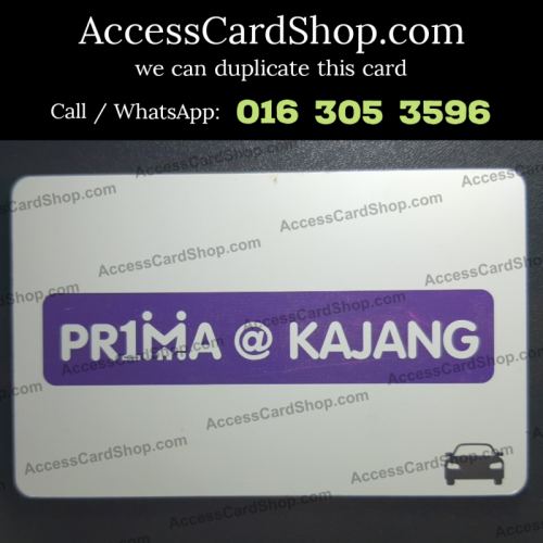 Duplicate Residensi Kajang (PR1MA @ Prima) Kajang Car Parking Lift Lobby Door Combo Access Card