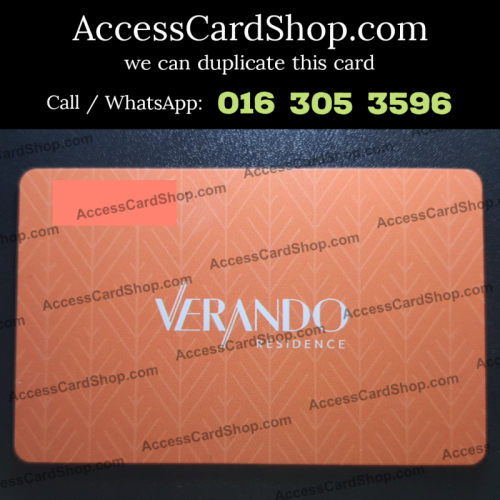 Duplicate Verando Residence Petaling Jaya Lift Lobby Door Access Card