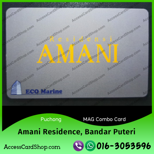 Duplicate Amani Residence, Bandar Puteri Puchong Puchong Car Parking Lift Lobby Door MAG CDUM130L Access Card
