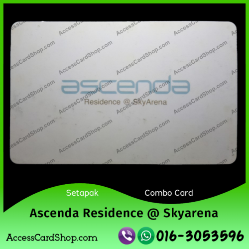 Duplicate Ascenda Residence @ Skyarena Setapak Car Parking Lift Lobby Door NITRO Access Card