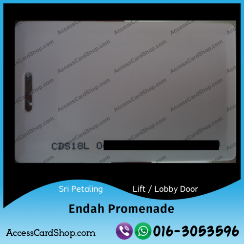 Duplicate Endah Promenade Sri Petaling Lift Lobby Door MAG CDS18L Access Card