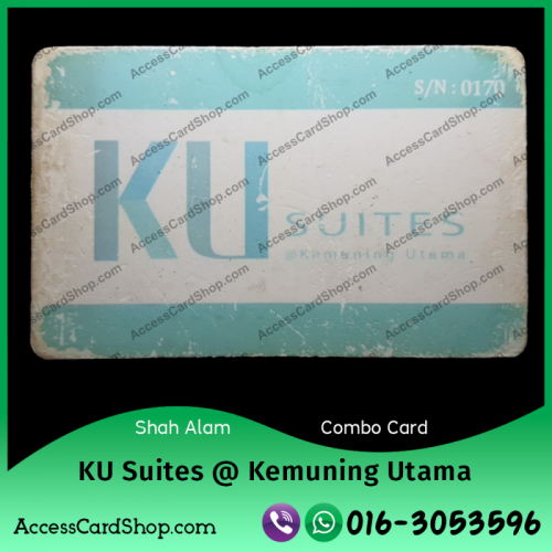 Duplicate KU Suites @ Kemuning Utama Shah Alam Car Parking Lift Lobby Door Combo Access Card
