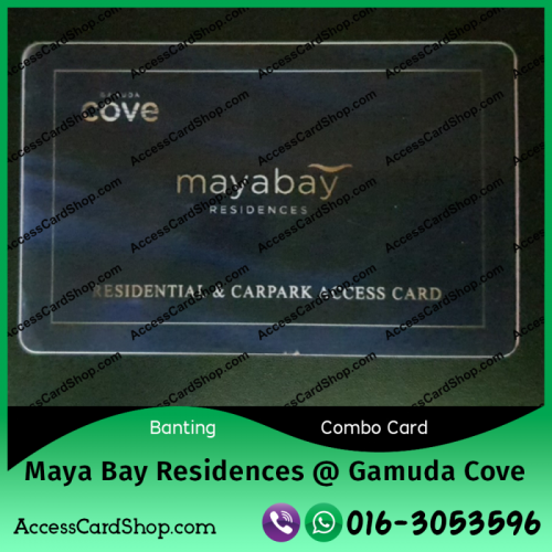 Duplicate Maya Bay Residences @ Bandar Gamuda Cove Banting Car Parking Lift Lobby Door Combo Access Card