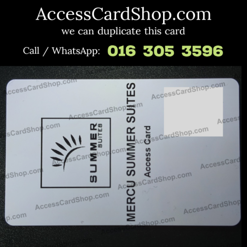 Duplicate Mercu Summer Suites Apartment KLCC Lift Lobby Door Access Card
