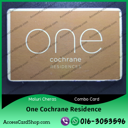 Duplicate One Cochrane Residence Maluri Cheras Car Parking Lift Lobby Door Access Card