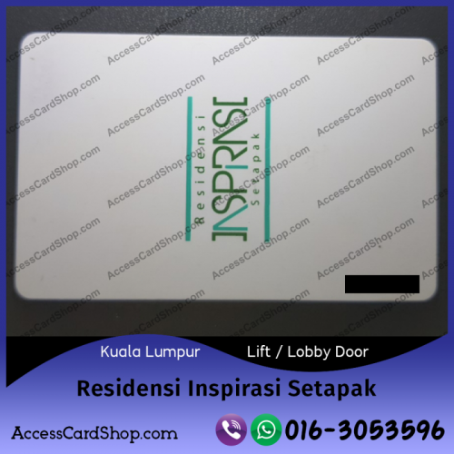 Duplicate Residensi Inspirasi Setapak Kuala Lumpur Lift Lobby Door Access Card