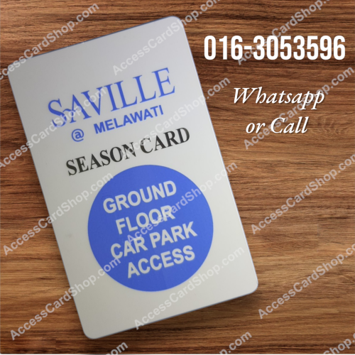 Duplicate Saville @ Melawati Taman Desa Melawati Car Parking FP4(EN) Access Card