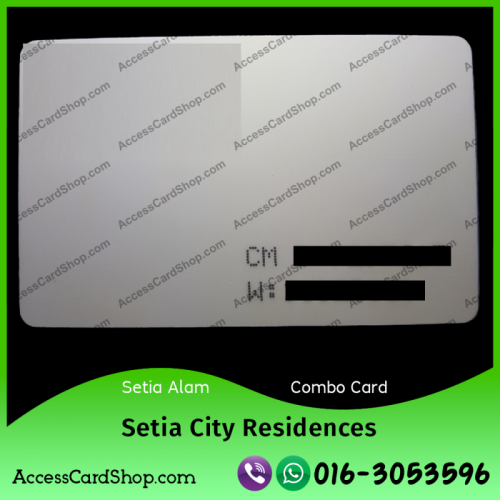 Duplicate Setia City Residences Setia Alam Car Parking Lift Lobby Door Combo Access Card