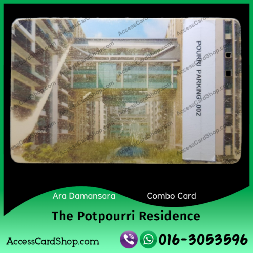 Duplicate The Potpourri Residence Ara Damansara Car Parking Lift Lobby Door Combo Access Card