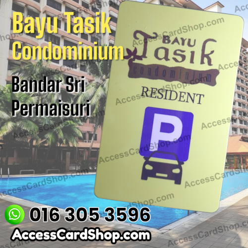 Duplicate Bayu Tasik Condominium Bandar Sri Permaisuri Cheras Car Parking Access Card