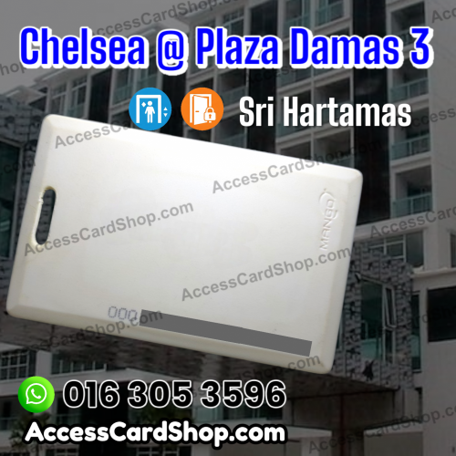 Duplicate Chelsea @ Plaza Damas 3 Sri Hartamas Lift Lobby Door Access Card